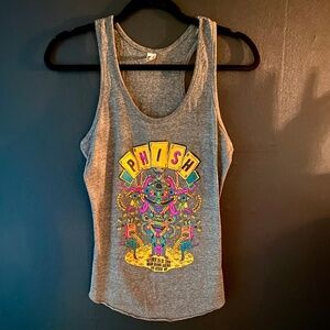 PHISH Las Vegas MGM Grand 2016 Gray Racerback Tank Women’s Sz Medium